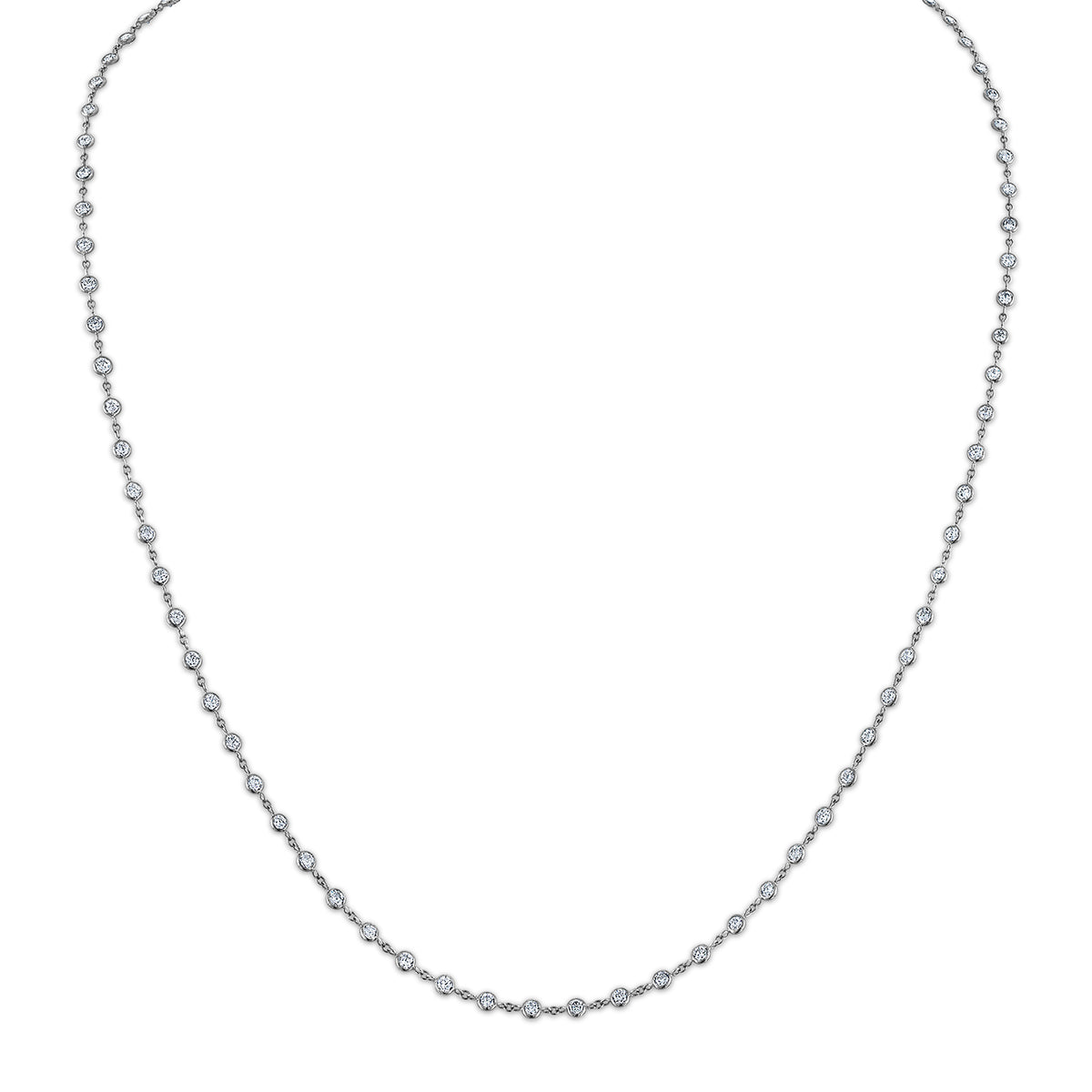 Diamond By The Yard Necklace